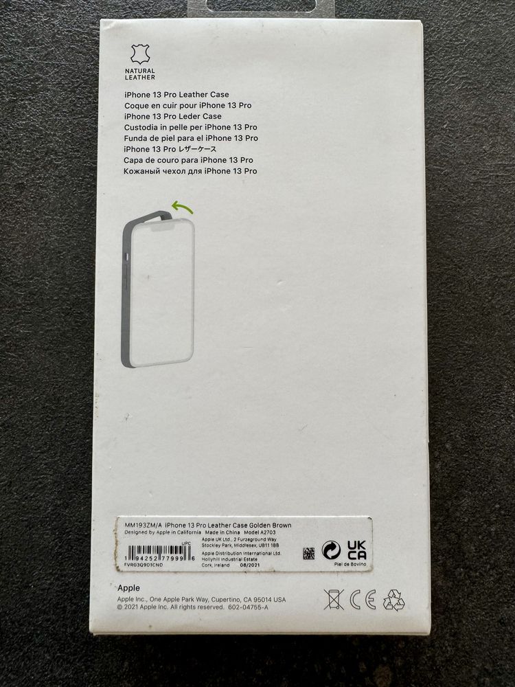 Iphone 13 Pro Leather Case MagSafe