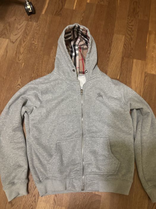 Bluza burberry szara