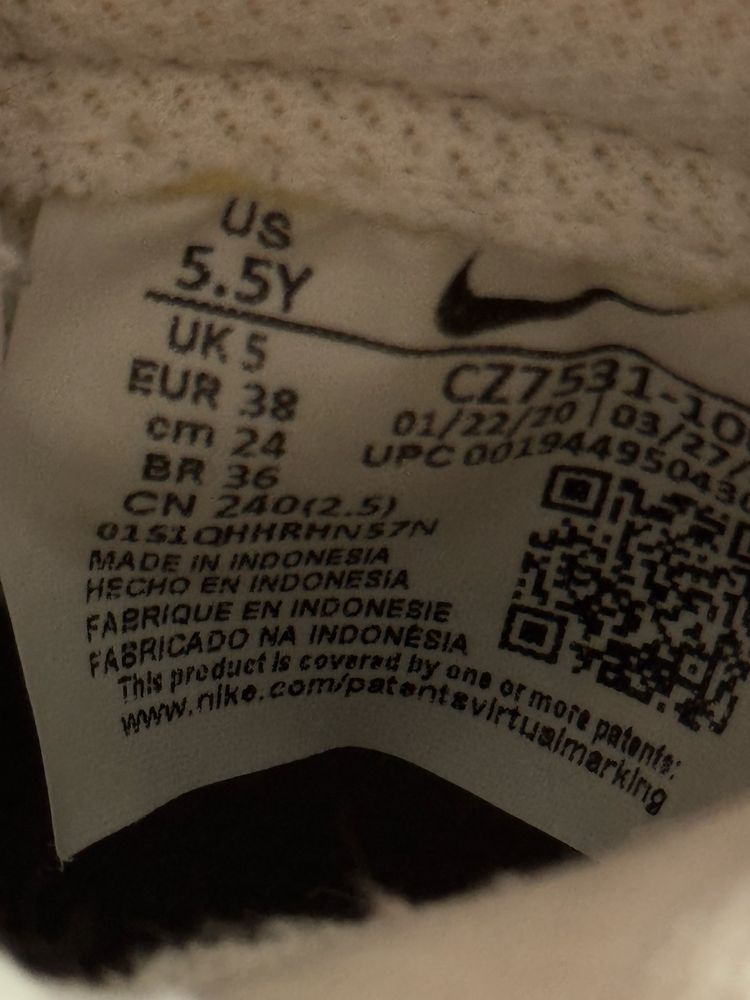 Кроссовки кеди Nike Blazer Mid 77 оригінал 38 24 см