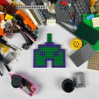 Конструктор Лего на вагу LEGO оригінал 1 кг пластини стрижні і т.д.