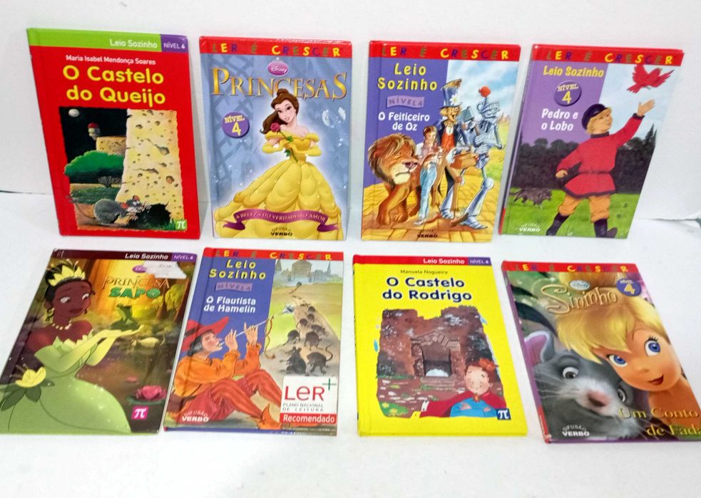 Livros da Coleção - Leio Sozinho/ Ler é crescer