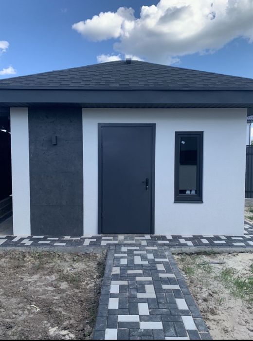 Двери входные тамбурные технические мдф