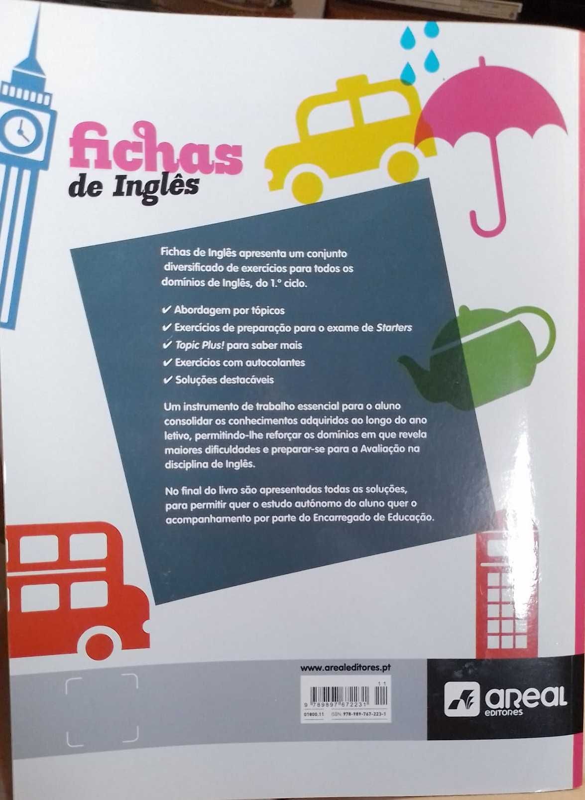 Fichas de Inglês 3º ano