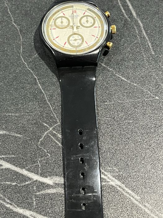 1991 AG Vintage Swatch Chronograph 22 Jewels