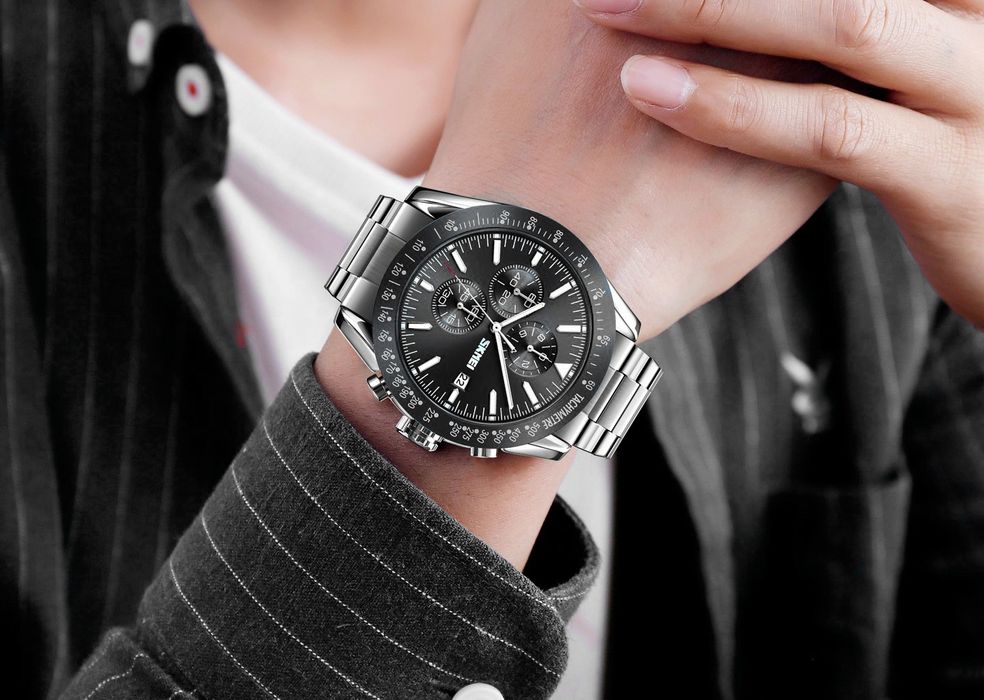 zegarek męski skmei 9253sibk + box