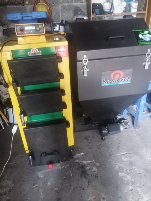 Kocioł na ekogroszek 17 kw Krzaczek