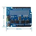 Servo shield 16 Channel 12-bit PWM/Servo Driver- PCA9685 для arduino