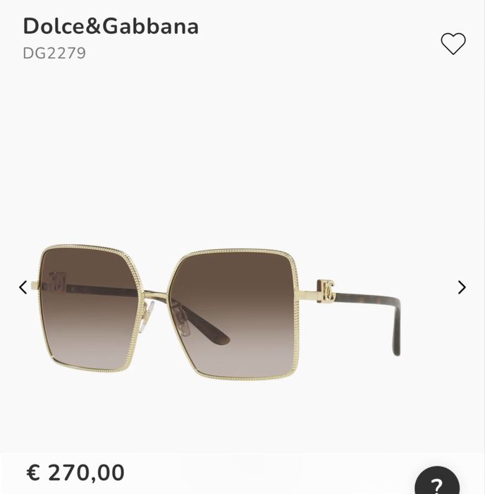 окуляри Dolce Gabbana оригінал