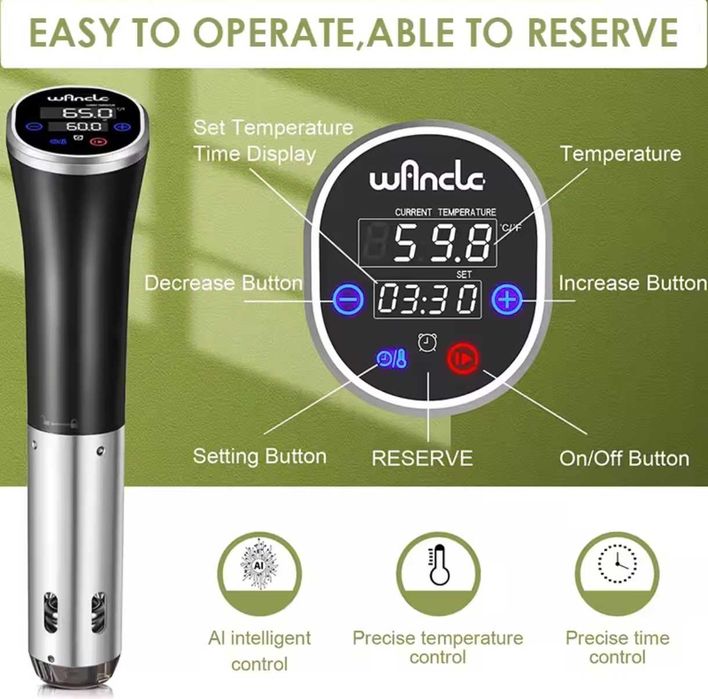 Сувид Сувід SousVide Су-вид Термостат Wancle