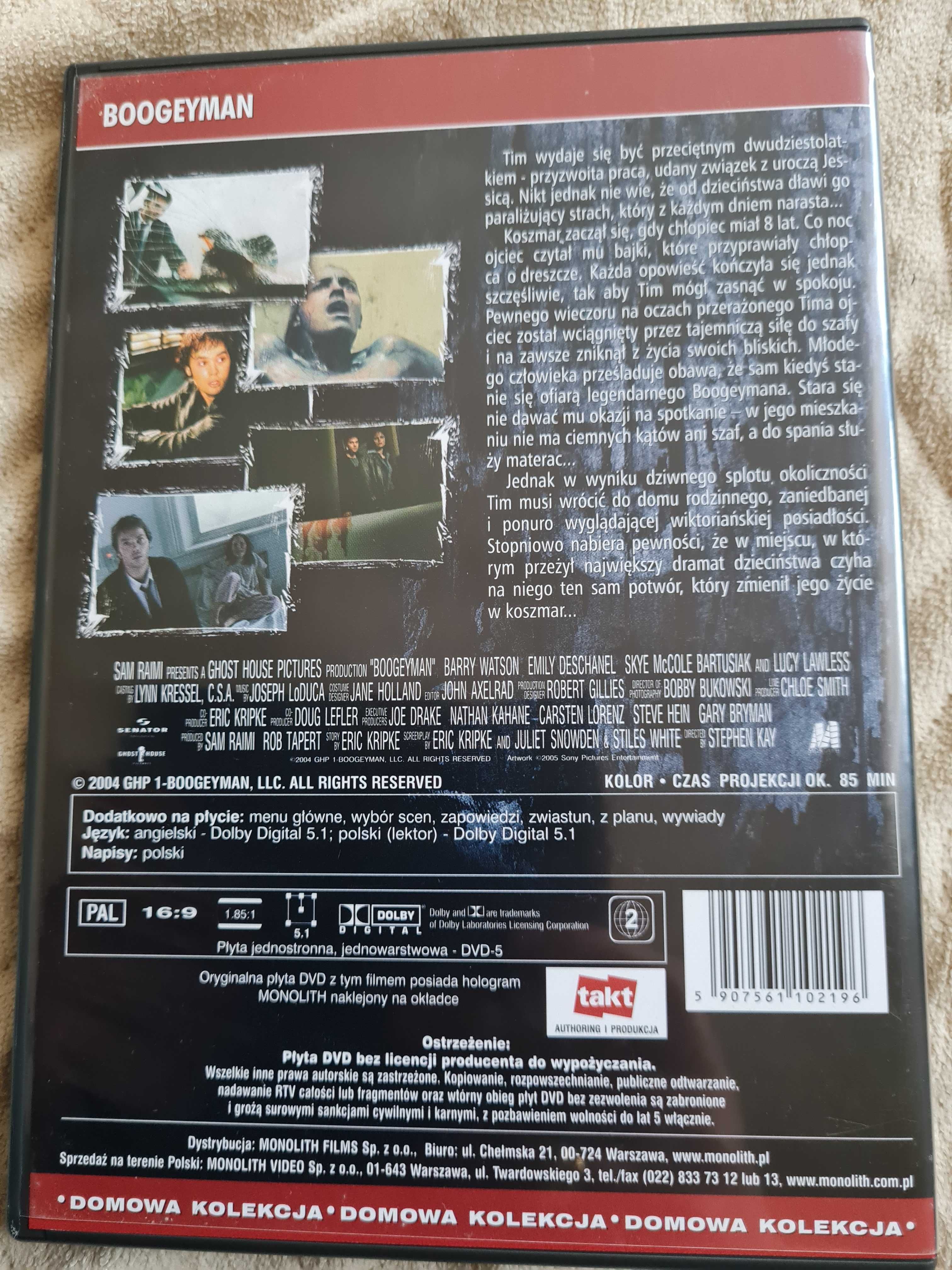 Boogeyman płyta DVD