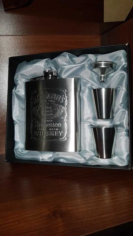 Piersiówka Jack Daniels Zestaw Idealny Prezent