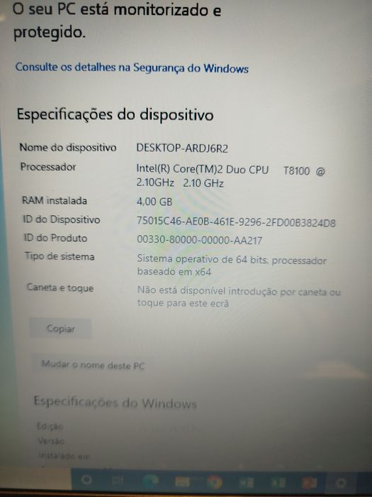 Portátil Toshiba A300 11x