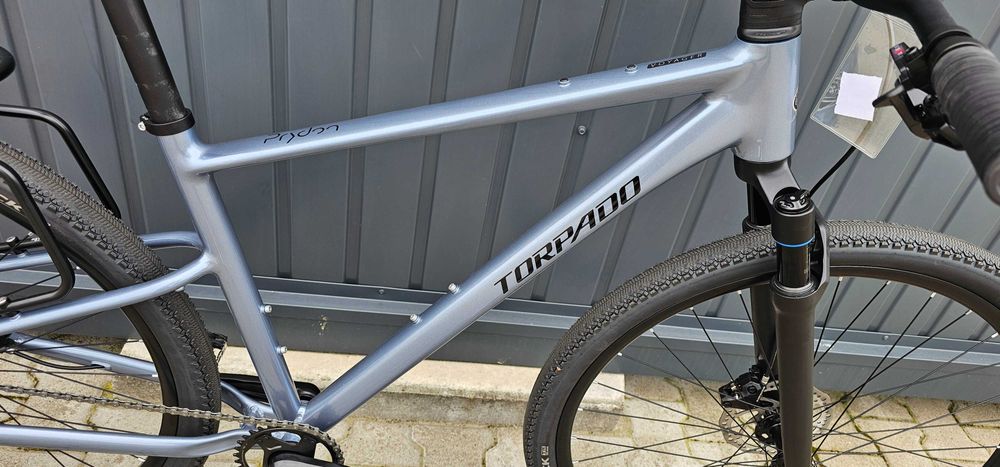 NOWY Rower gravel flatbar / cross TORPADO. Shimano Cues, Hydraulika