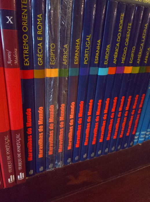 Vários livros de coleção