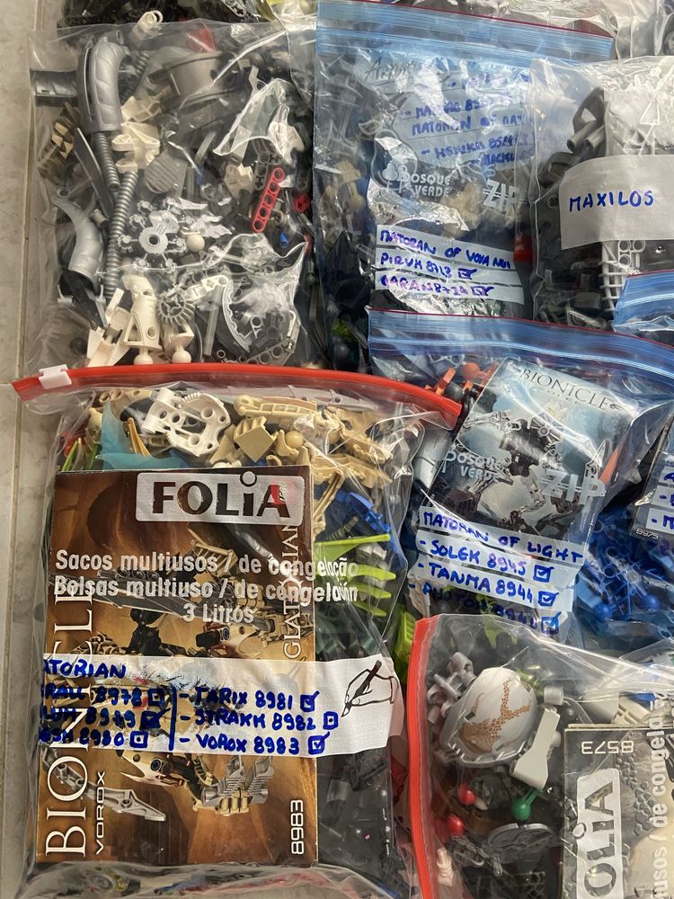 Coleção LEGO Bionicle