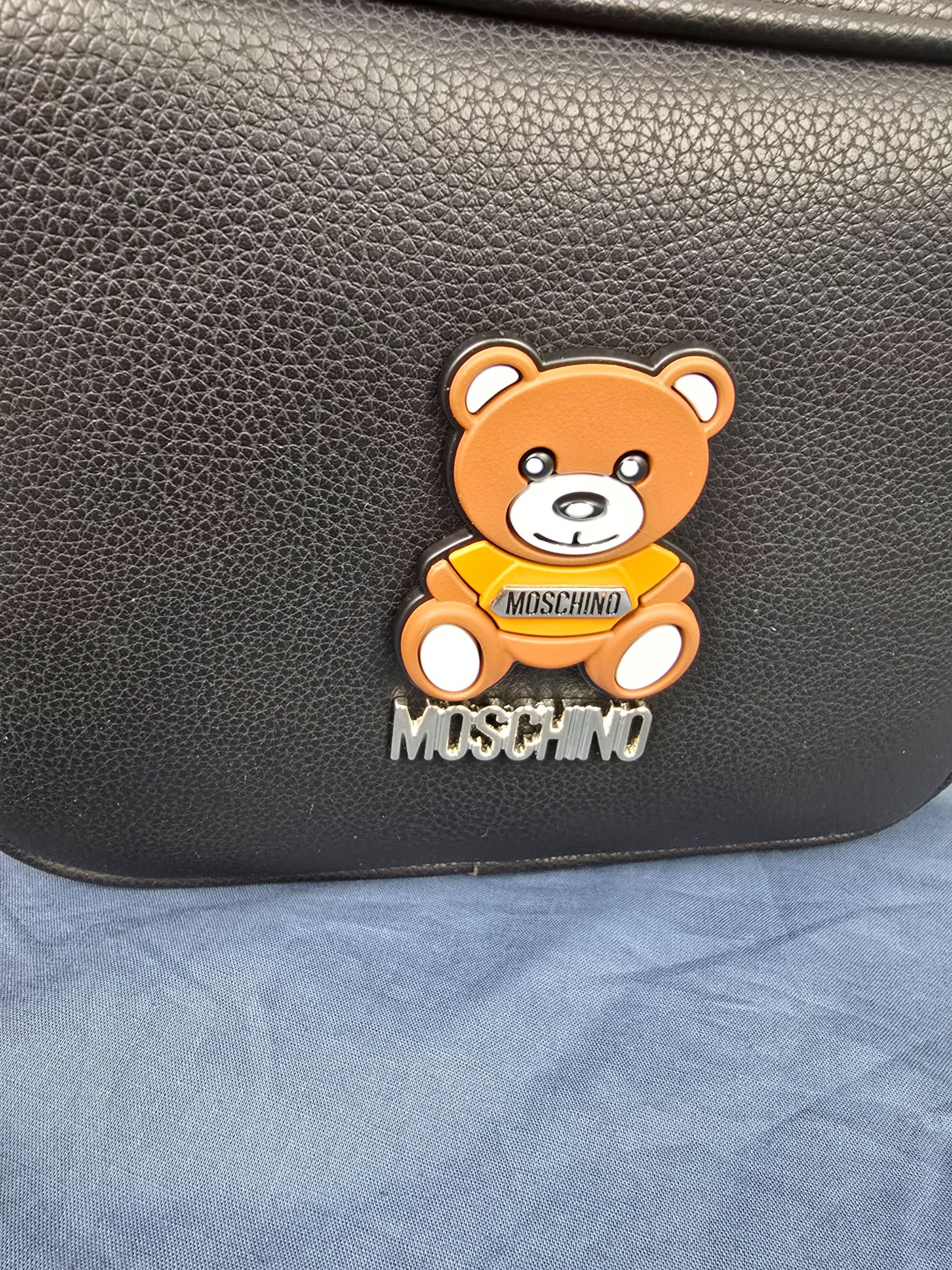Kuferek moschino z misiem  damska premium