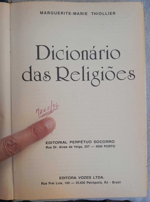 Dicionário das Religiões - Marguerite-Marie Thiollier