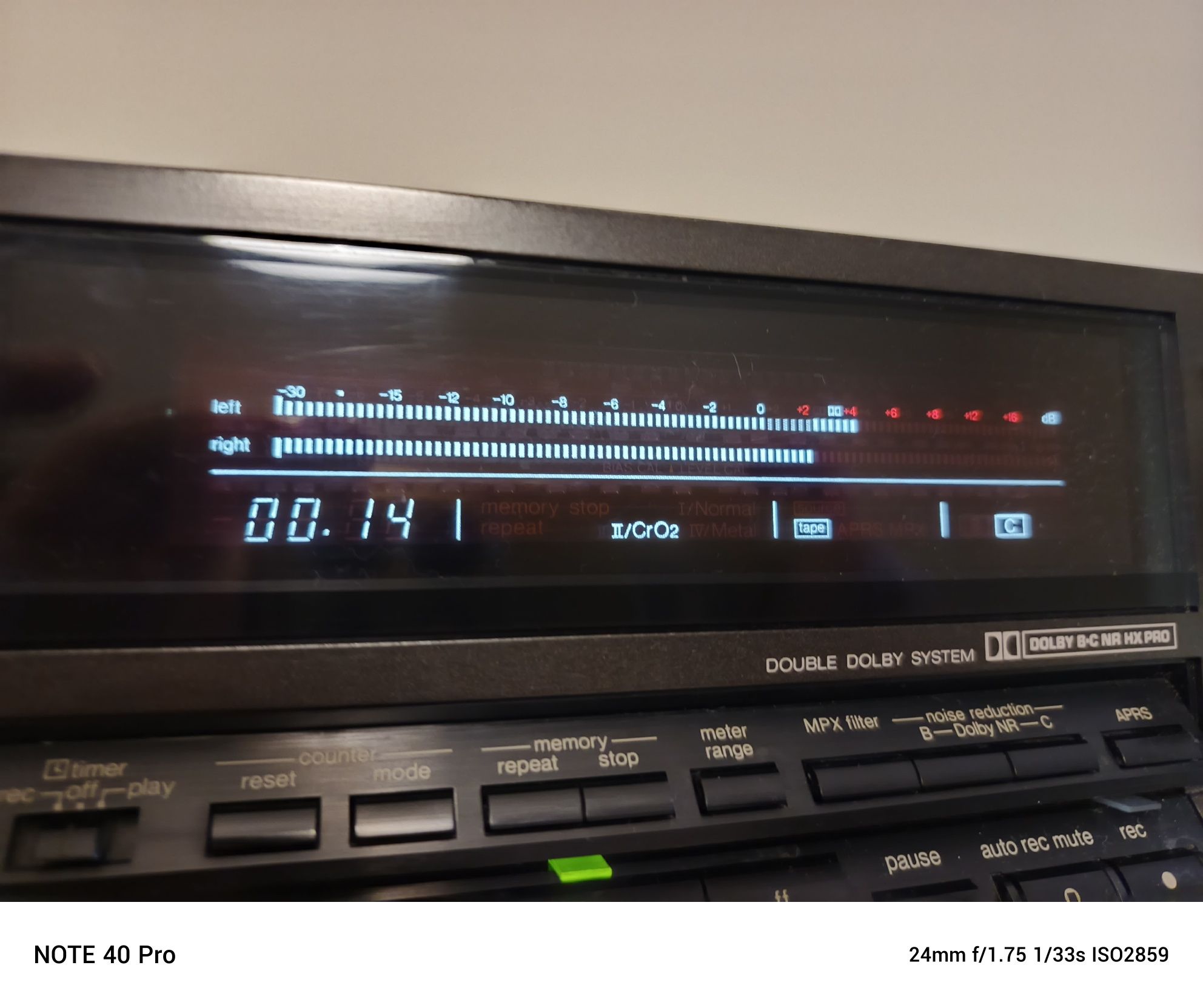 Technics magnetofon.