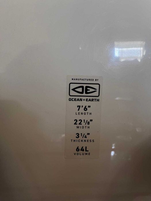 Ocean Earth - EZ Rider 7'6" Prancha Soft board