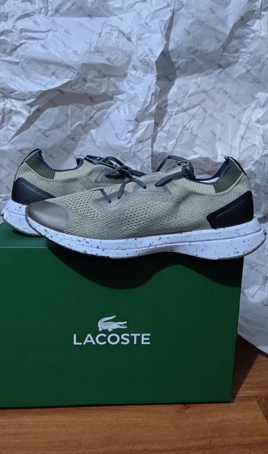 nowe oryginalne buty Lacoste Neo Run Eco unisex