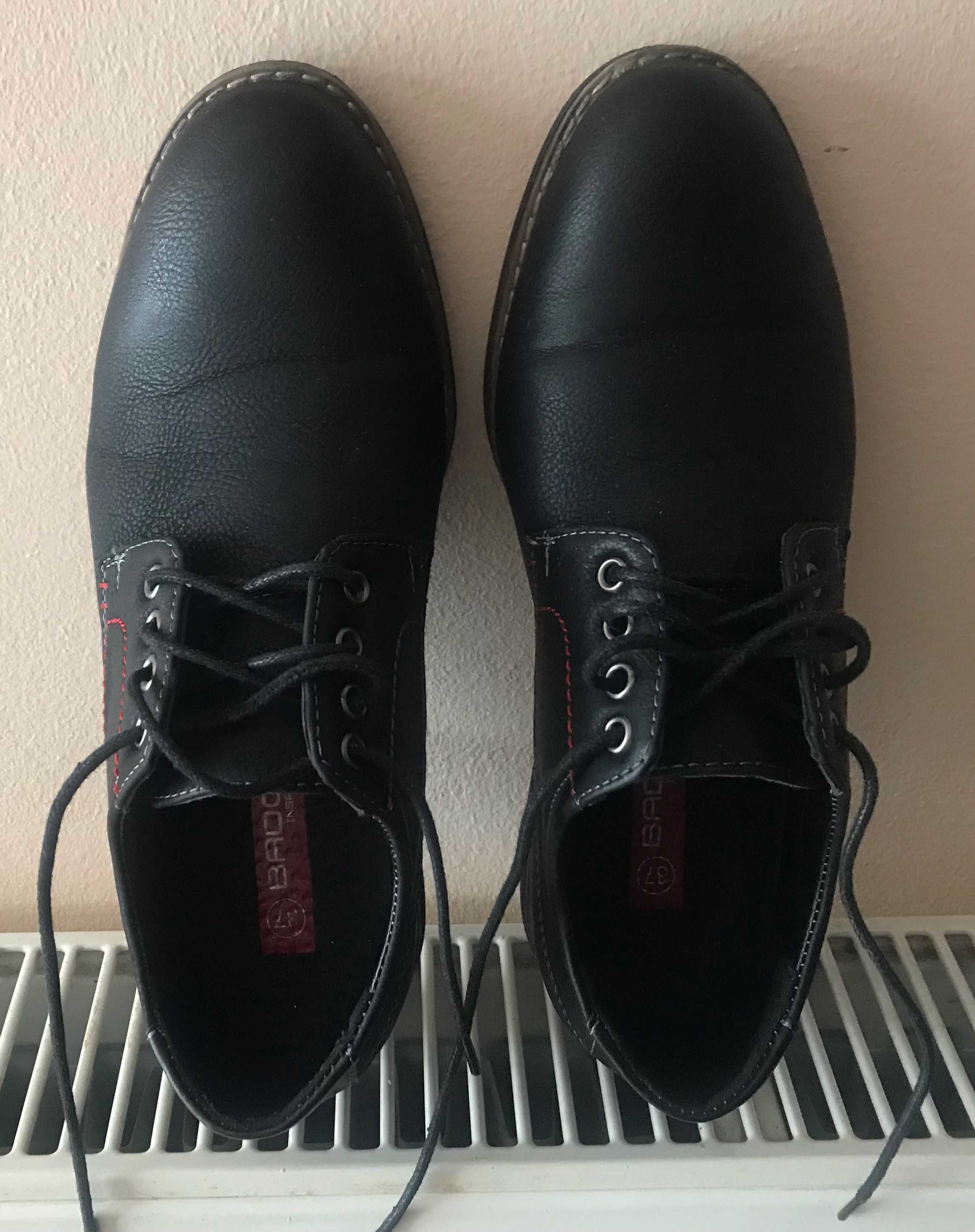 Buty do garnituru, na galowo, rozmiar 37, badoxx, czarne