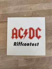 CD AC/DC “Riffcontest” Promo. Novo.