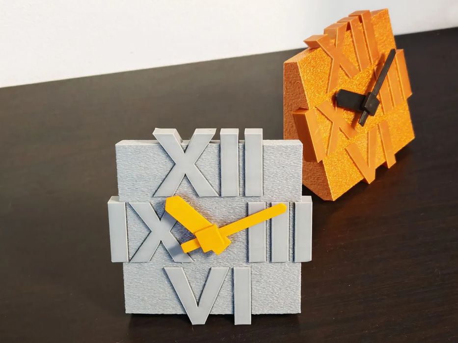 Relógio de Mesa Quadrado