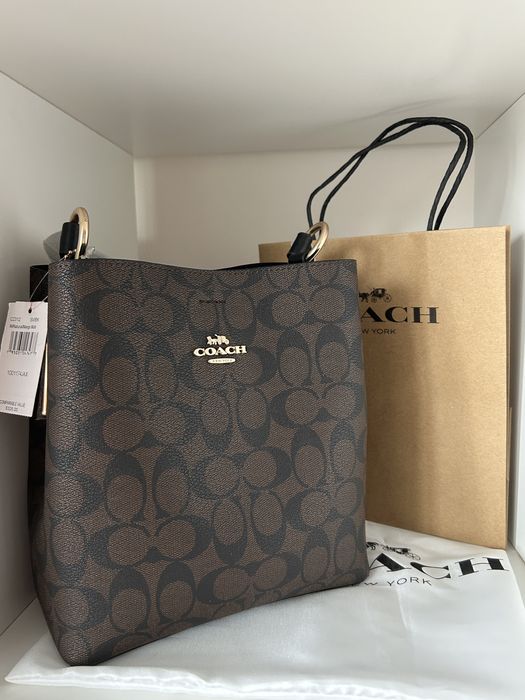 Coach Town Bucket Bag original Великий розмір ,вмістка