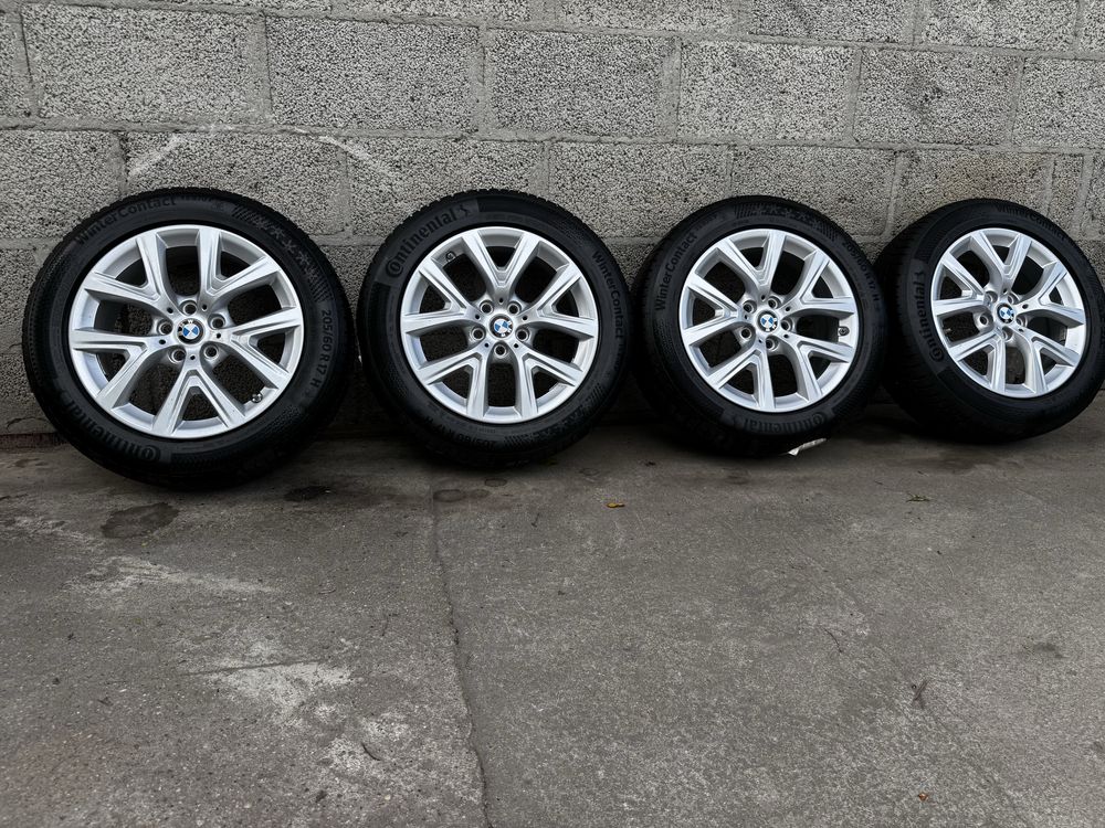 Koła Zimowe R17 5x112 BMW X2 F39 X1 F48 Opony 205/60/16 2023r. TPMS
