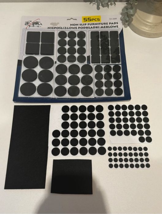 Podkładki samoprzylepne pod meble
