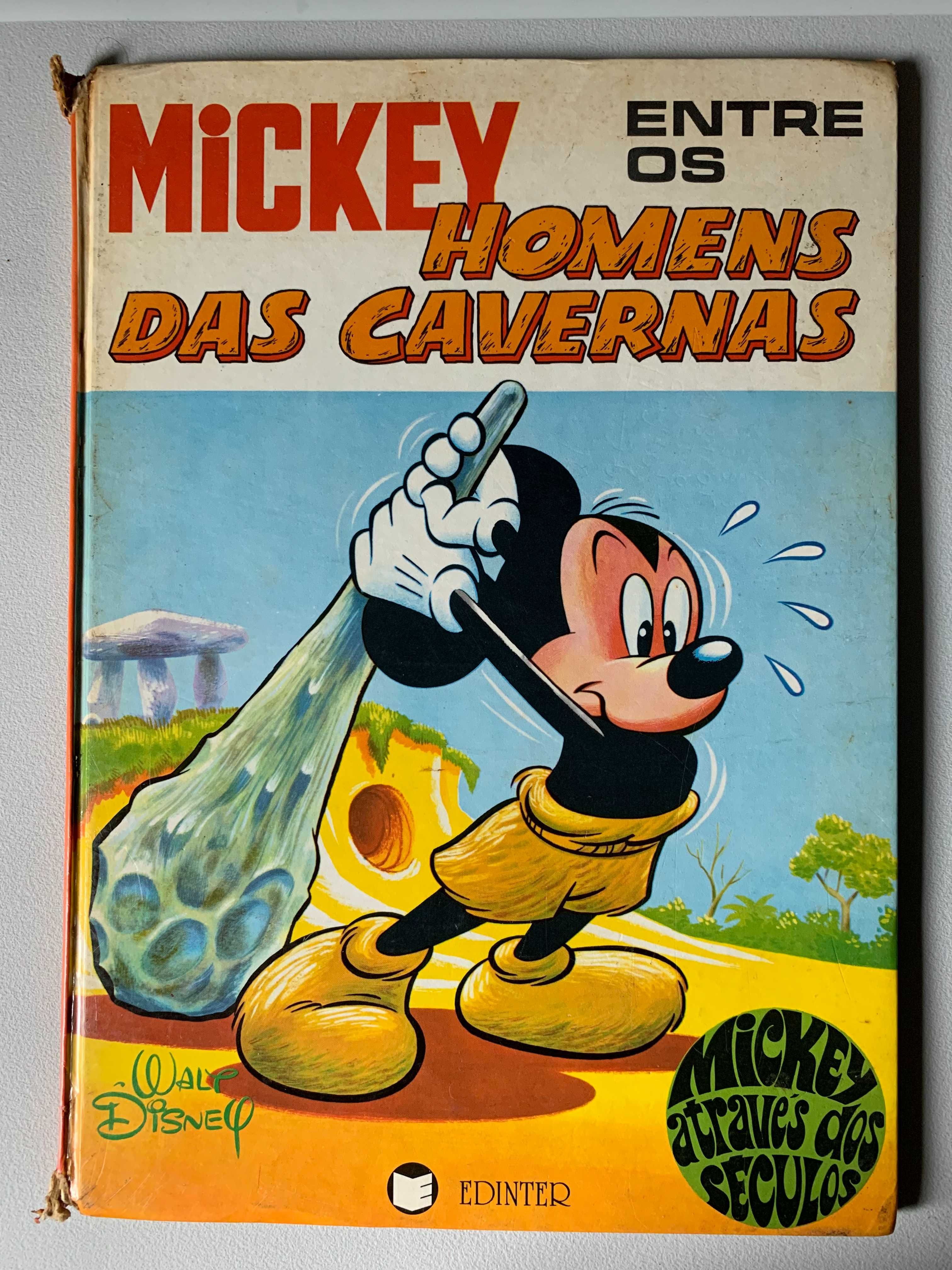 [BD] Mickey Entre os Homens das Cavernas