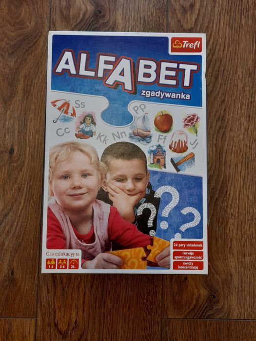 Gra edukacyjna alfabet