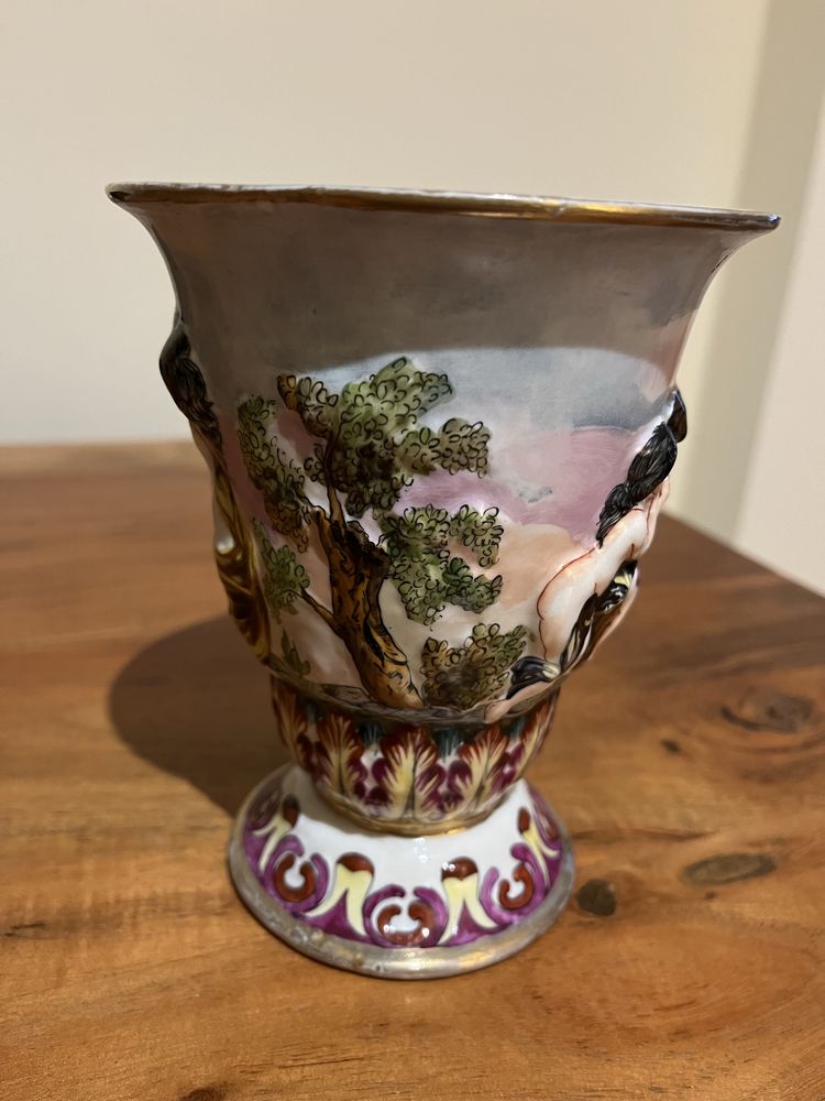Jarra / pote porcelana antigo