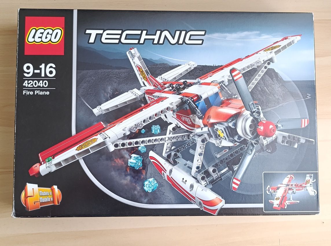 LEGO technic 42040 samolot strażacki