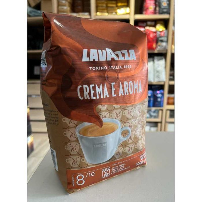 Lavazza Crema E Aroma - kawa ziarnista 1kg. Włoska kawa