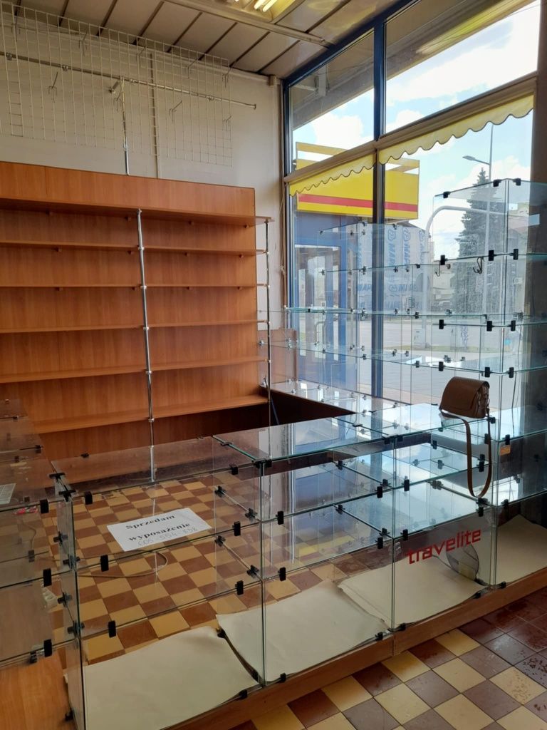 Używane regały sklepowe