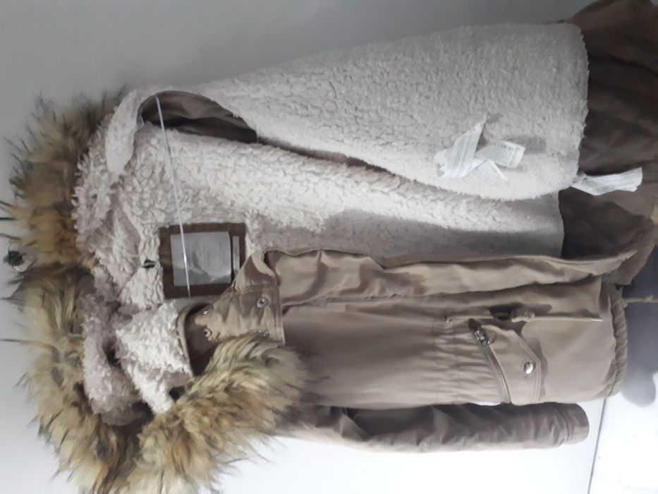 Casaco beje da bershka