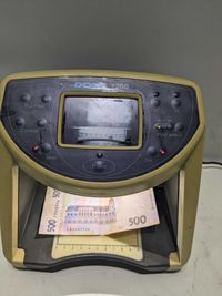 Детектор валют Dors 1200 (жовтий корпус)