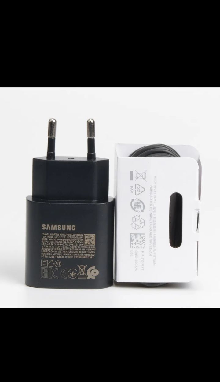 Зарядное устройство Samsung 25W Блок + Кабель