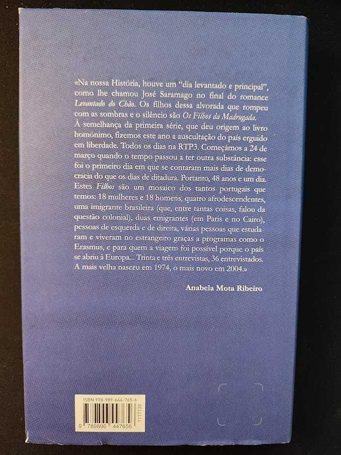 (Env. Incluído) Os Filhos da Madrugada 2 de Anabela Mota Ribeiro