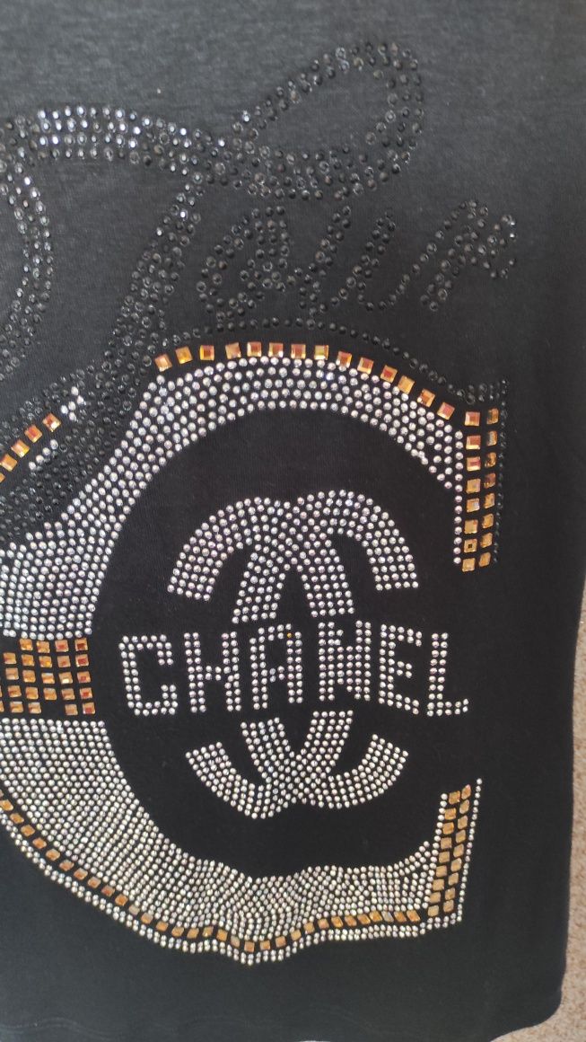 Bluzka Chanel cyrkonie