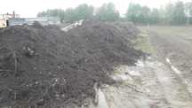 Czarnoziem Humus ziemia 500 ton (zanieczyszczenia w postaci korzeni)