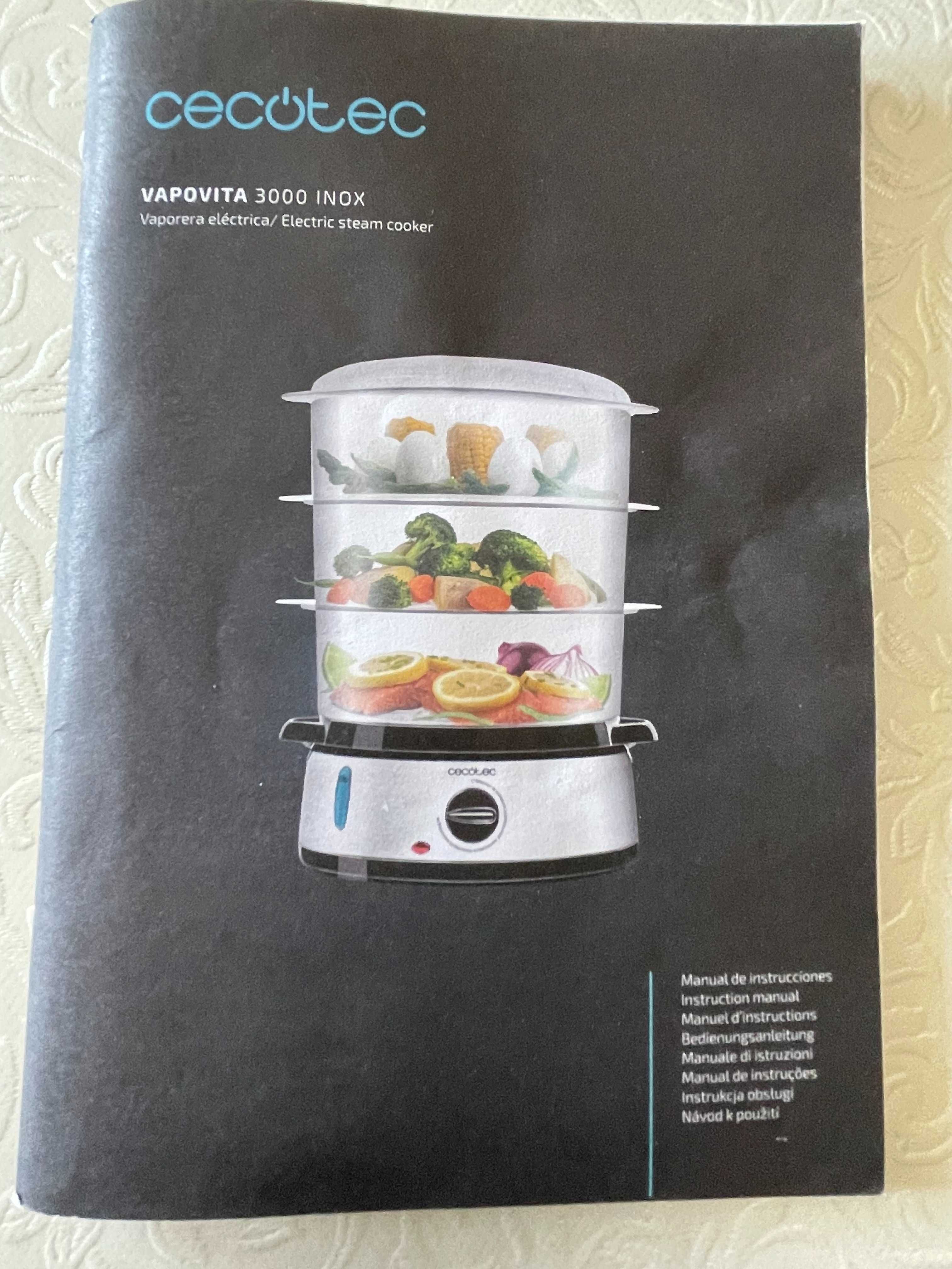 Máquina de cozer a vapor Cecotec