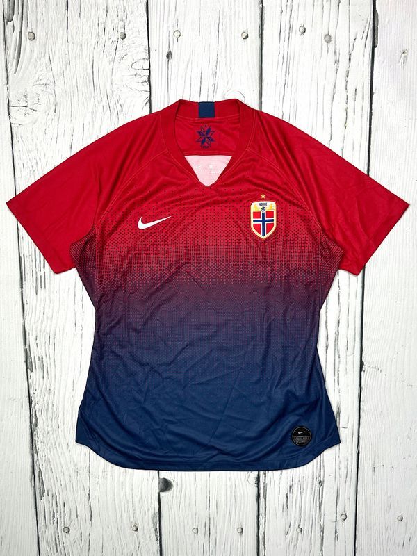 Nike x Norwegia 2019 Koszulka Jersey Piłkarska Damska Logowana r. L