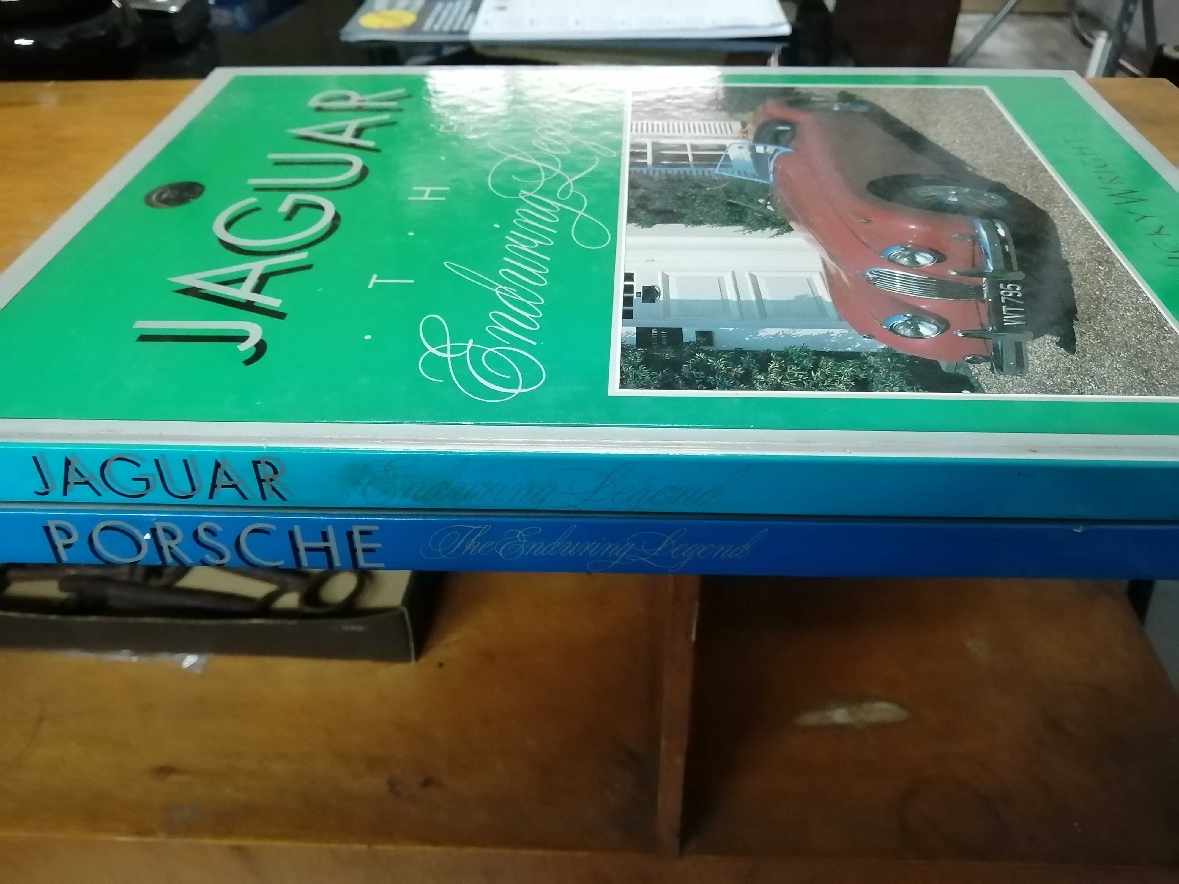 Livros antigos da Porsche/Jaguar