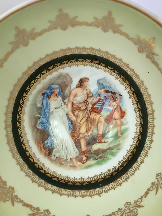 Fabulosa Chavena de chá em Porcelana de Aveiro com Imagens Classicas