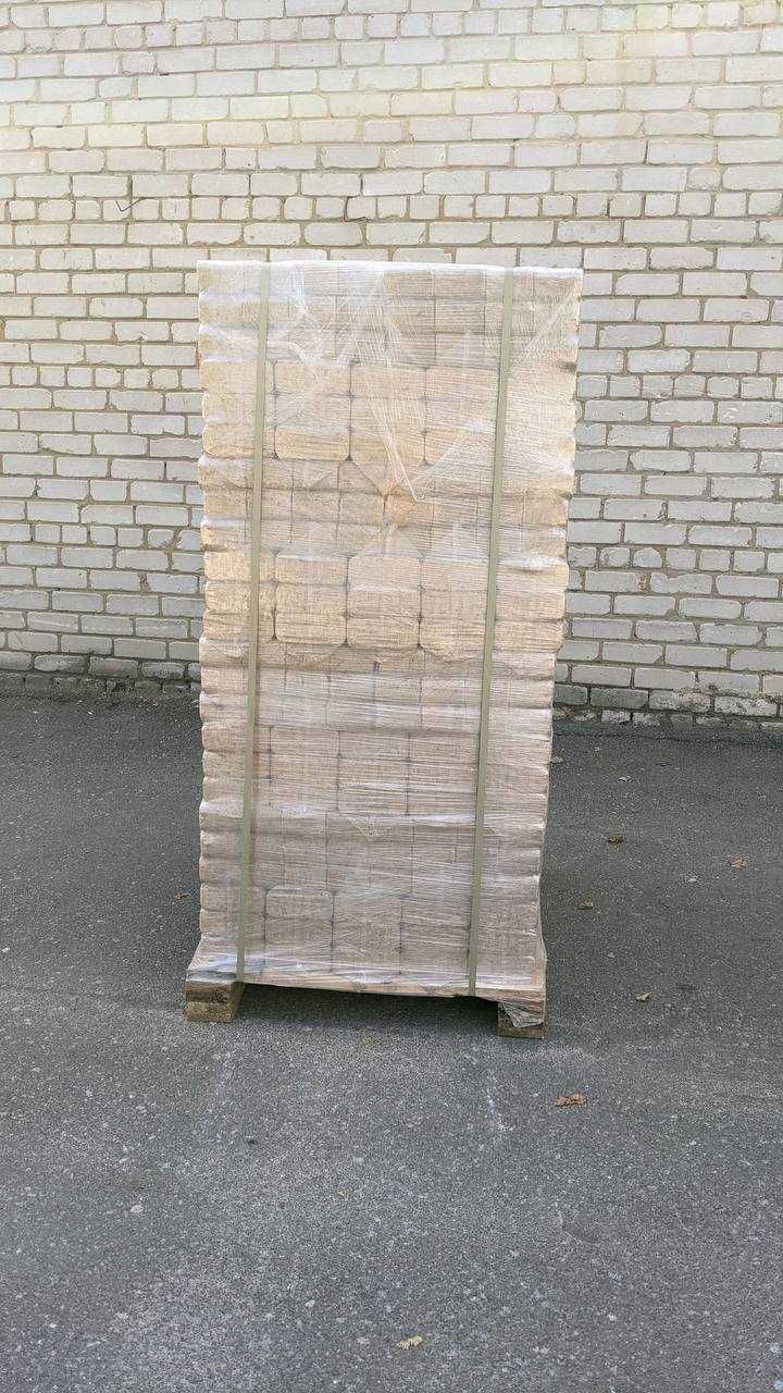 Дубовий паливний/топливный брикет d28 для камінів Pini Kay, Руф RUF