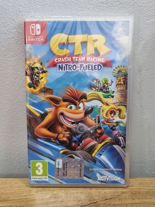 Gra Crash Team Racing Nitro-Fueled Nintendo Switch Nowa