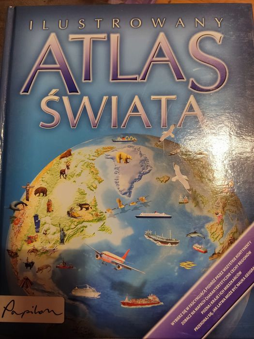 Ilustrowany atlas świata dla dzieci