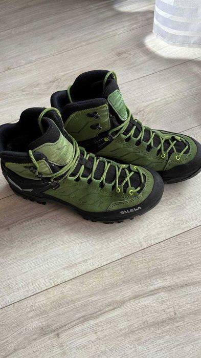 Черевики трекінгові Salewa Mountain Trainer Mid GTX green 41/26.5
